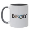 Mug colored grey, ceramic, 330ml