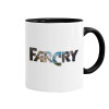 Mug colored black, ceramic, 330ml