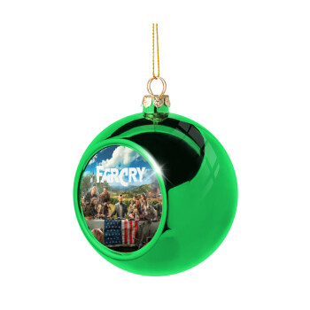 Farcry, Green Christmas tree ornament ball 8cm
