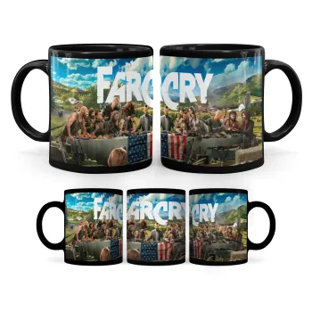 Farcry, Mug black, ceramic, 330ml