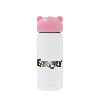 Farcry, Ροζ ανοξείδωτο παγούρι θερμό (Stainless steel), 320ml