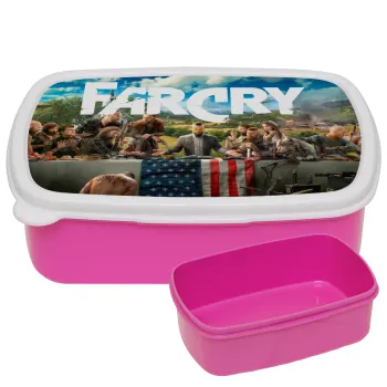 Farcry, ΡΟΖ παιδικό δοχείο φαγητού (lunchbox) πλαστικό (BPA-FREE) Lunch Βox M18 x Π13 x Υ6cm