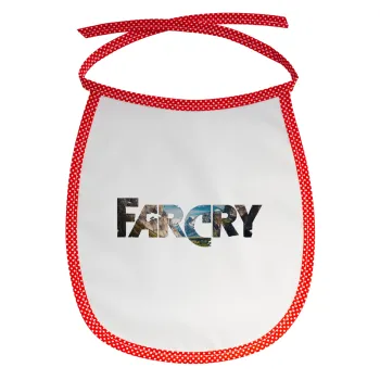 Farcry, Σαλιάρα μωρού αλέκιαστη με κορδόνι Κόκκινη