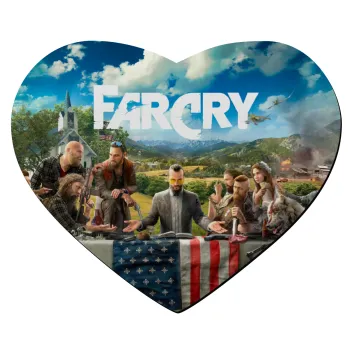 Farcry, Mousepad heart 23x20cm