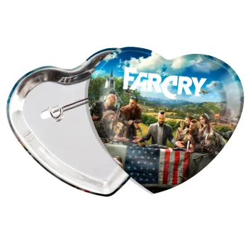 Farcry, Κονκάρδα παραμάνα καρδιά (57x52mm)