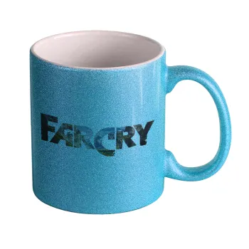 Farcry, Κούπα Σιέλ Glitter που γυαλίζει, κεραμική, 330ml