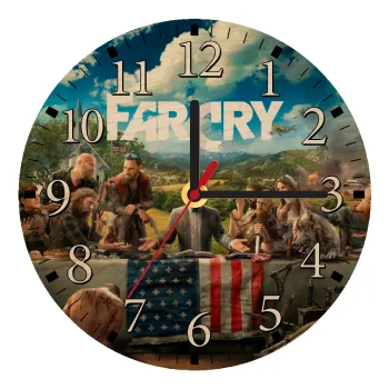 Farcry, Ρολόι τοίχου ξύλινο plywood (20cm)