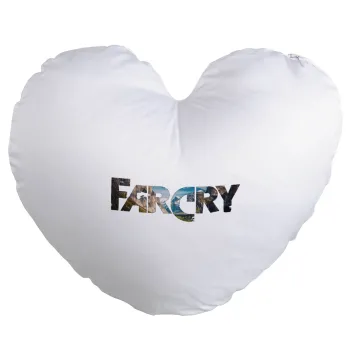 Farcry, Μαξιλάρι καναπέ καρδιά 40x40cm περιέχεται το  γέμισμα
