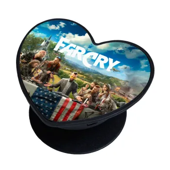 Farcry, Phone Holders Stand  καρδιά Μαύρο Βάση Στήριξης Κινητού στο Χέρι