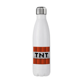 Minecraft TNT, Stainless steel, double-walled, 750ml