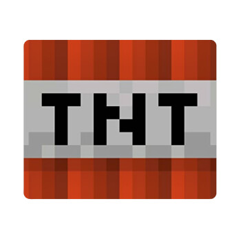 Minecraft TNT, Mousepad ορθογώνιο 23x19cm