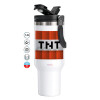 Mega Stainless steel Tumbler with lid, double wall 1,2L