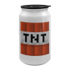 Κούπα ταξιδιού μεταλλική με καπάκι (tin-can) 500ml