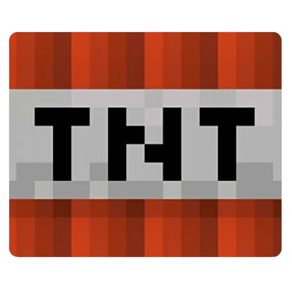 Minecraft TNT — Mousepad ορθογώνιο 23x19cm