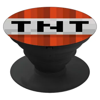 Minecraft TNT, Phone Holders Stand  Μαύρο Βάση Στήριξης Κινητού στο Χέρι