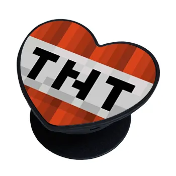 Minecraft TNT, Phone Holders Stand  καρδιά Μαύρο Βάση Στήριξης Κινητού στο Χέρι