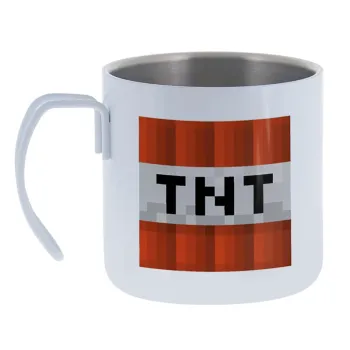 Minecraft TNT — Κούπα Ανοξείδωτη διπλού τοιχώματος 400ml