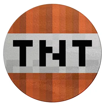 Minecraft TNT, Επιφάνεια κοπής γυάλινη στρογγυλή (30cm)