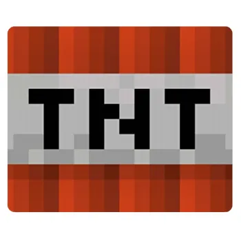 Minecraft TNT, Mousepad ορθογώνιο 23x19cm