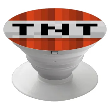 Minecraft TNT, Phone Holders Stand  Λευκό Βάση Στήριξης Κινητού στο Χέρι