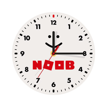 NOOB, Wooden wall clock (20cm)
