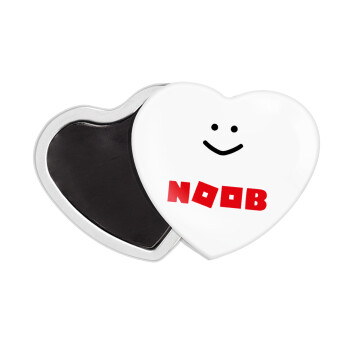 NOOB, Μαγνητάκι καρδιά (57x52mm)