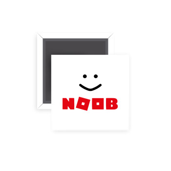 NOOB, Μαγνητάκι ψυγείου τετράγωνο διάστασης 5x5cm