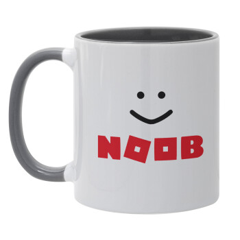 NOOB, Mug colored grey, ceramic, 330ml