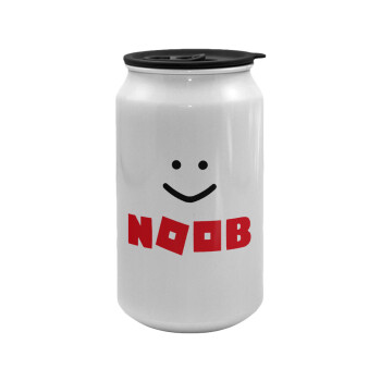 NOOB, Κούπα ταξιδιού μεταλλική με καπάκι (tin-can) 500ml
