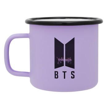 BTS, Κούπα Μεταλλική εμαγιέ ΜΑΤ Light Pastel Purple 360ml