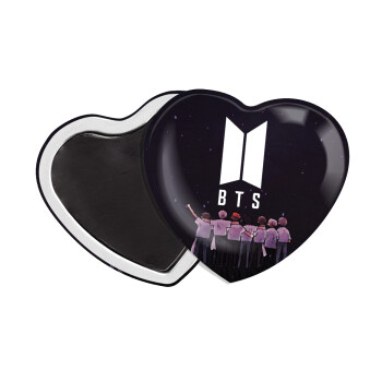 BTS, Μαγνητάκι καρδιά (57x52mm)