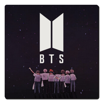 BTS, Τετράγωνο μαγνητάκι ξύλινο 6x6cm