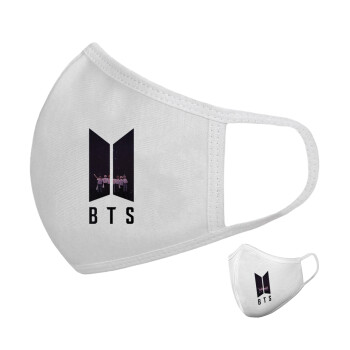 BTS, Μάσκα υφασμάτινη υψηλής άνεσης παιδική (Δώρο πλαστική θήκη)