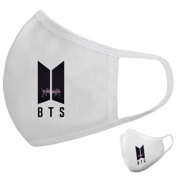BTS, Μάσκα υφασμάτινη υψηλής άνεσης παιδική (Δώρο πλαστική θήκη)