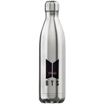 BTS, Μεταλλικό παγούρι θερμός Inox (Stainless steel), διπλού τοιχώματος, 750ml