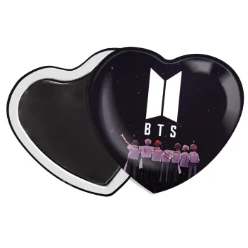 BTS, Μαγνητάκι καρδιά (57x52mm)