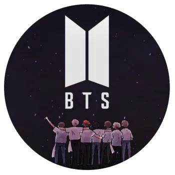BTS, Mousepad Στρογγυλό 20cm
