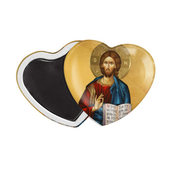 Ιησούς, Μαγνητάκι καρδιά (57x52mm)