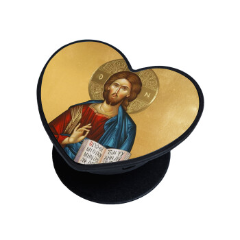 Ιησούς, Phone Holders Stand  καρδιά Μαύρο Βάση Στήριξης Κινητού στο Χέρι