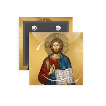 Ιησούς, Κονκάρδα παραμάνα τετράγωνη 5x5cm