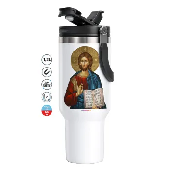 Jesus, Mega Travel Mug / Travel Mug, double walled (thermal) 1.2L