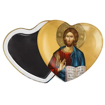 Ιησούς, Μαγνητάκι καρδιά (57x52mm)