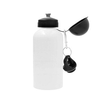 BLANK, Metal water bottle, White, aluminum 500ml