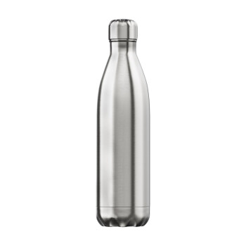 BLANK, Inox (Stainless steel) hot metal mug, double wall, 750ml