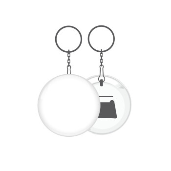 BLANK, Μπρελόκ μεταλλικό 5cm με ανοιχτήρι