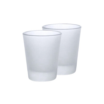 BLANK, Σφηνοπότηρα γυάλινα 45ml του πάγου (2 τεμάχια)