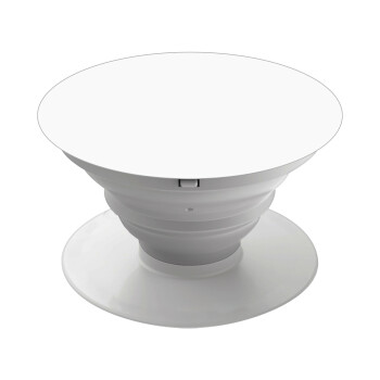 BLANK, Phone Holders Stand  White Hand-held Mobile Phone Holder