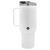 Mega Stainless steel Tumbler with lid, double wall 1,2L