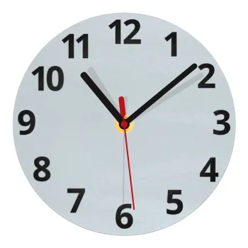 BLANK, Ρολόι τοίχου γυάλινο (20cm)