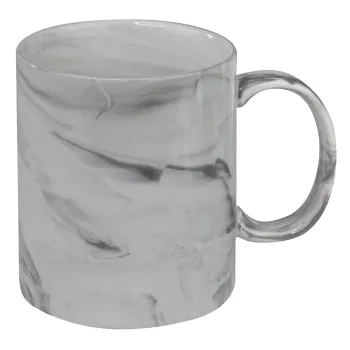 BLANK, Mug ceramic marble style, 330ml